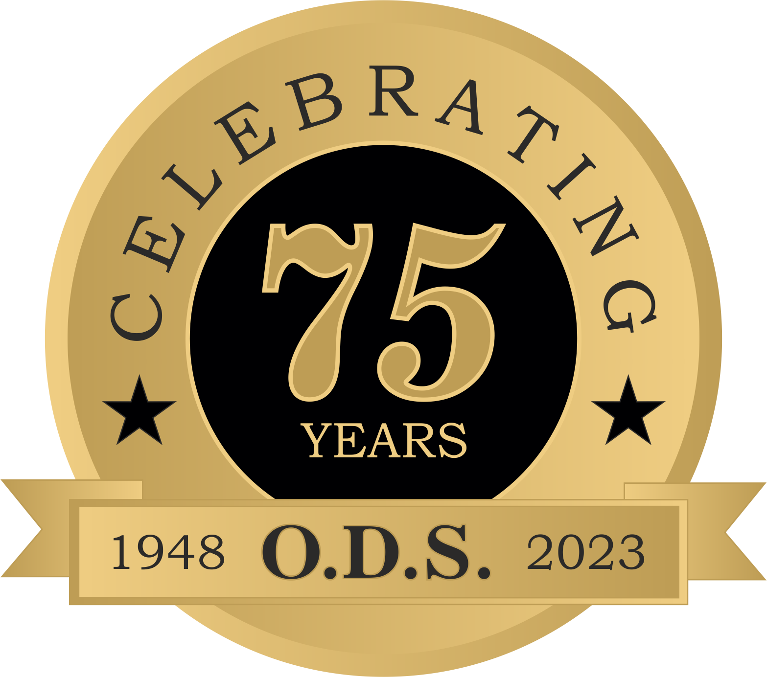 ODS 75th logo