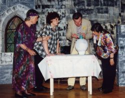 Left to right: Rosemary Barker, Sylvie Beckett, Cliff Bruce, Doris Lemon.