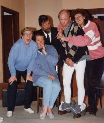 Left to right: Lynn Wright, Wendy Rea, David Rea, Derek Farenden, Trudi Hathaway.