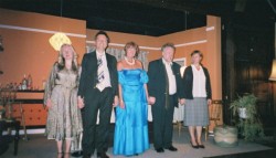 Left to right: Jenny Genge, Rod Ellis, Annie Walker, Phil Stringer, Jennifer Keen.